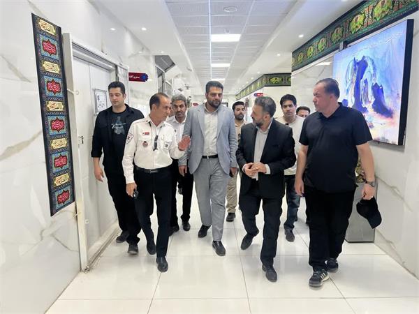 بازدید مسئولان وزارت بهداشت از مرکز فوریت‌های پزشکی ثارالله و مرز خسروی