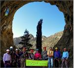 بازدید کوهنوردان دانشگاه  از غار هادی خان با مدیریت خانم دکتر جوکار